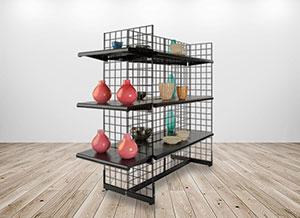 Gridwall panels for retail displays