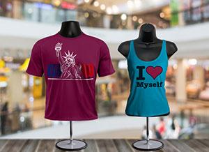 Mannequins for T Shirt Displays